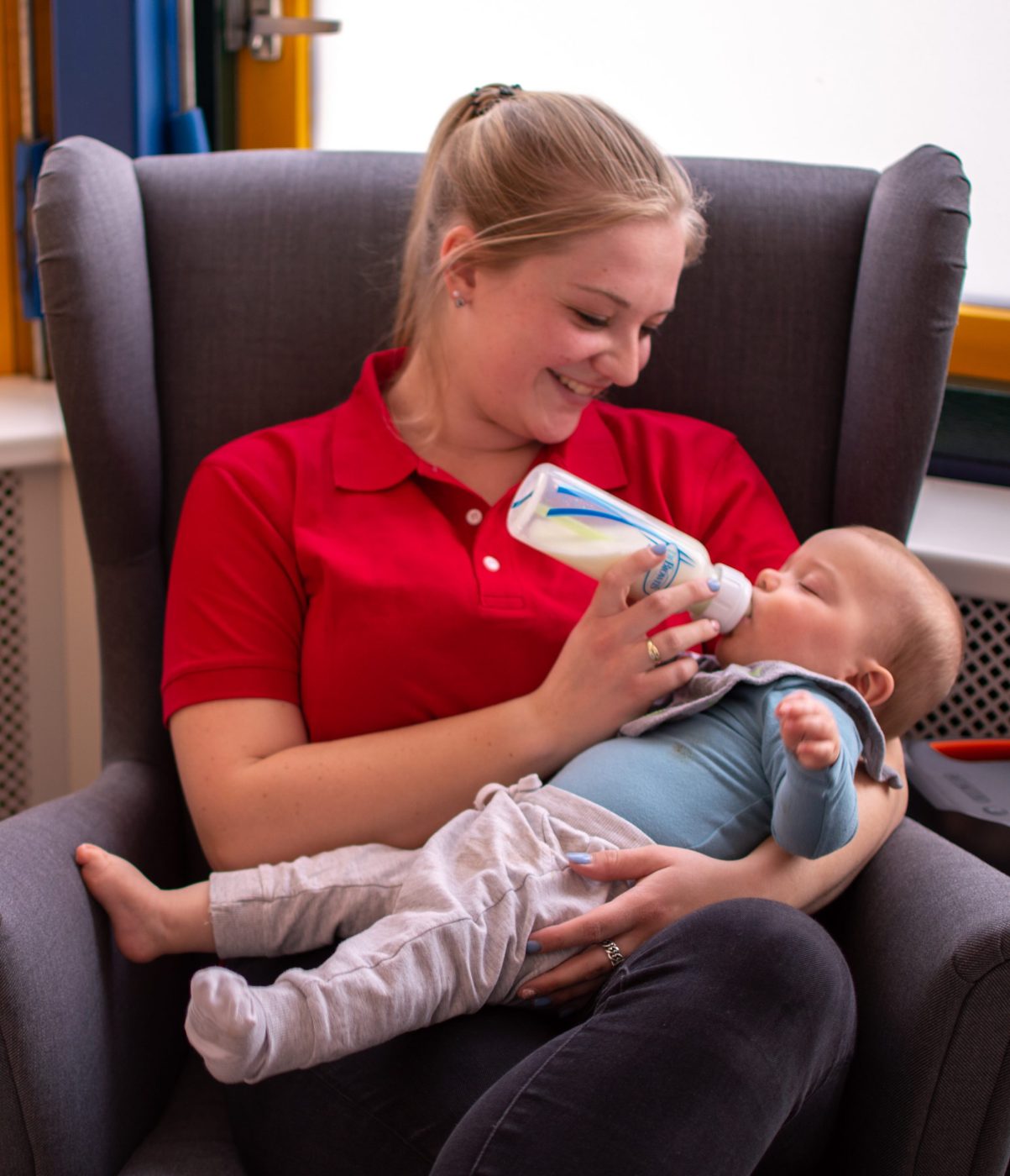 Rustig verzorgingsmoment bij Villa Coolkids